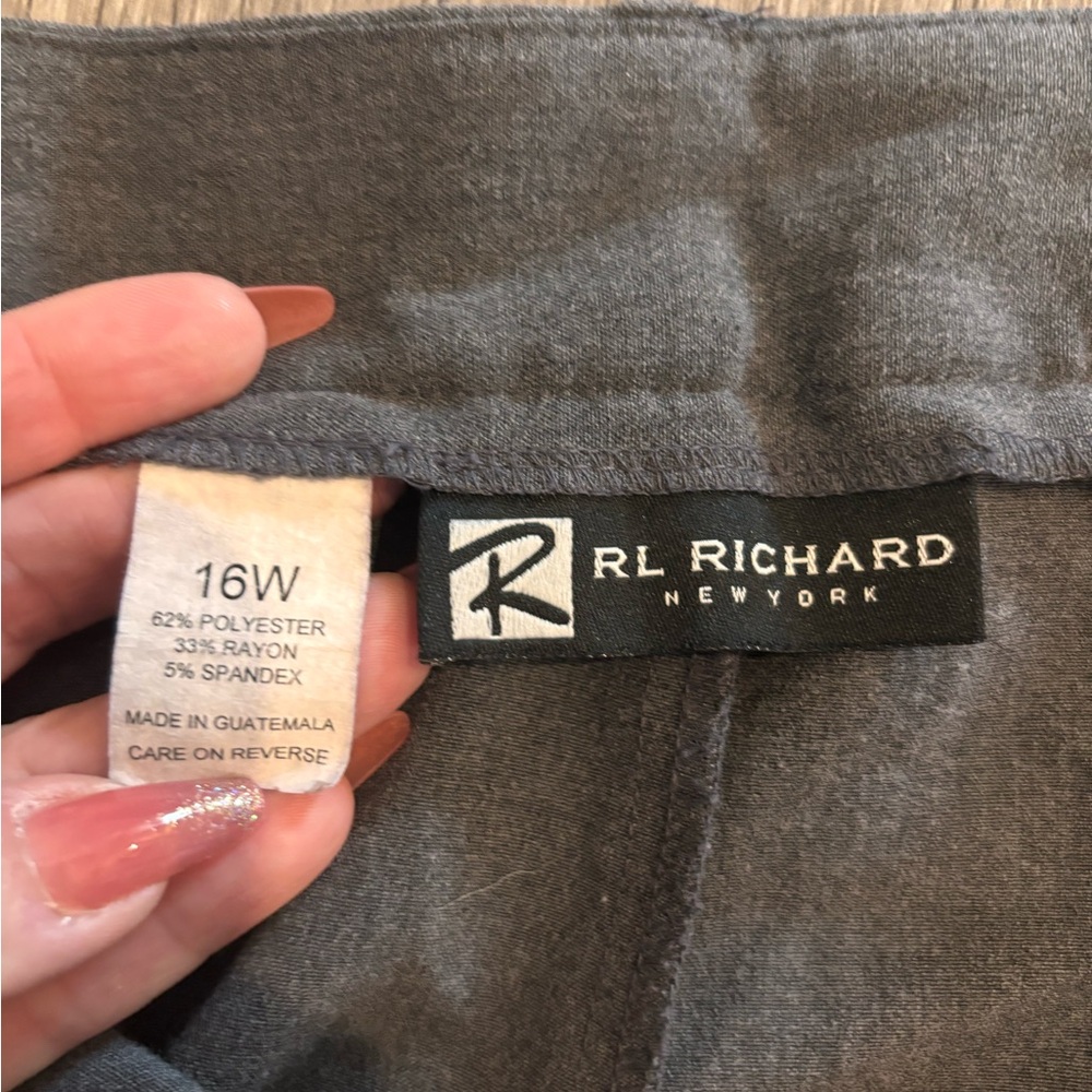 Gray Relaxed Fit Trousers - Picture 2 of 2